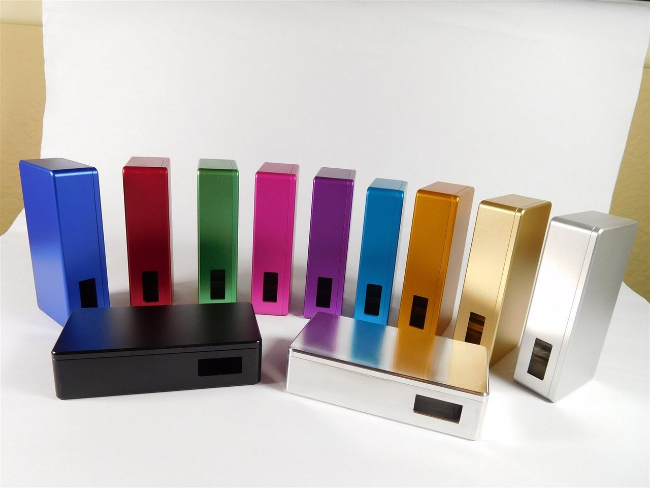 Alpinetech G+ CNC Aluminum Enclosure Box 1590G .28 Voltmeter