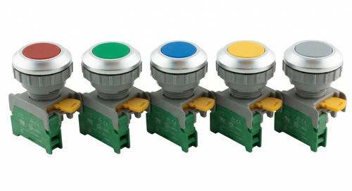 Auspicious XB30 30mm Momentary Push Button Switch 1NO Non-Illuminate