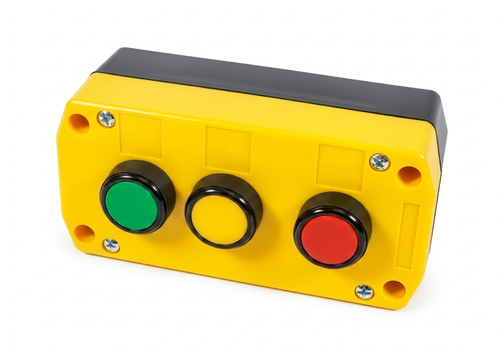 Alpinetech 3 Buttons Control Station - 3 Momentary Pushbuttons Switches