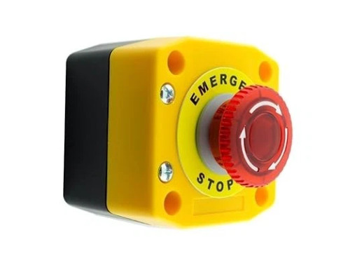 Alpinetech LED Red Emergency Stop Control Station