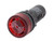 ATI 22mm Red LED Flashing Buzzer Pilot Panel Indicator Light