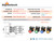 Auspicious PFL-22 22mm Push Button Latching Switch Illuminated LED