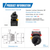 Auspicious CS302 30mm Selector Switch Maintained 2 Positions_1NO_1NC