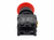 Auspicious EKS-22 Red 22mm Emergency Stop Push Button Switch Mushroom Key Reset