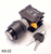 Auspicious KS-222 22mm KEY Selector Switch Maintained 1NC 1NO 2 Positions