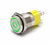Alpinetech 16mm 5/8" LED Pushbutton Switch with Symbol (Power)