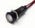 Alpinetech PLB12M Black Bezel 12mm LED Metal Indicator Pilot Light Lamp