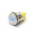 Alpinetech 19mm 3/4" LED Pushbutton Switch with Symbol (High Beam)