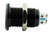 Alpinetech 12mm Black Bezel 1/2" 12V LED Metal Indicator Pilot Dash Light Lamp Screw Terminal