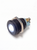 Alpinetech 12mm Black Bezel 12V LED Metal Indicator Pilot Dash Light Lamp Screw Terminal