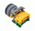 Auspicious  LXB-30 30mm 1NO Momentary Push Button Switch AC DC LED Illuminated - Flush Top