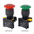 Auspicious GEPF-22 22mm Latching Push Button Switches 1NO Mushroom Head 