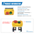 Alpinetech 2 Buttons Control Station - E-Stop and 1 Momentary Pushbutton Switches