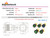 19mm Momentary Black Pushbutton LED Light Switches (with LED Ring or Symbols)