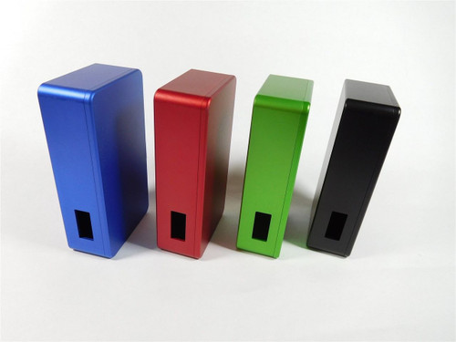 Alpinetech B CNC Aluminum Enclosure Box 1590B .28 Voltmeter Cutout