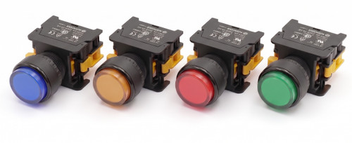 Auspicious LXL22 22mm Momentary Push Button Switch Illuminated LED
