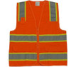 ANSI CLASS 2 SAFETY VEST, 2 TONE, 6 PKTS