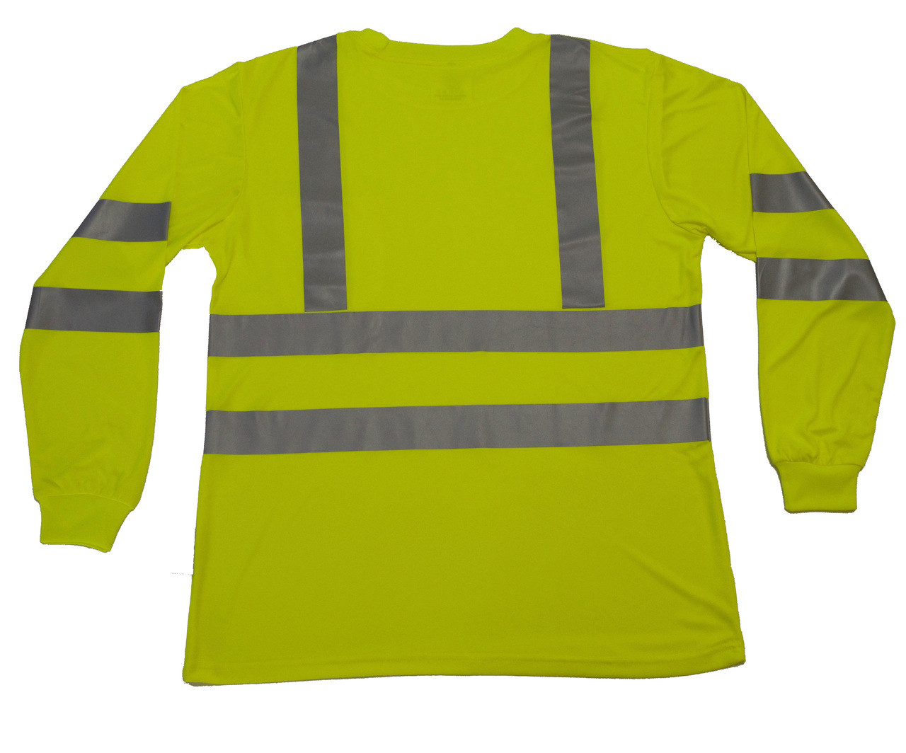 ANSI Class 3 Hi-Vis Safety T-Shirt - Long Sleeve - HSG Safety