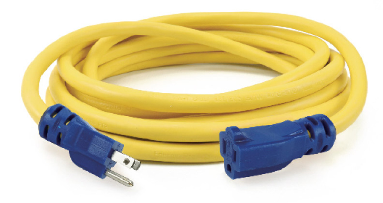 100UGY U GROUND SJTW 12/3 OUTDOOR EXTENSION CORD, 100 FOOT - HSG