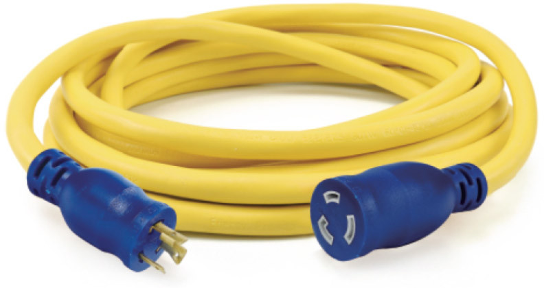 50TLY TWIST LOCK SJTW 12/3 OUTDOOR EXTENSION CORD, 50 FOOT - HSG