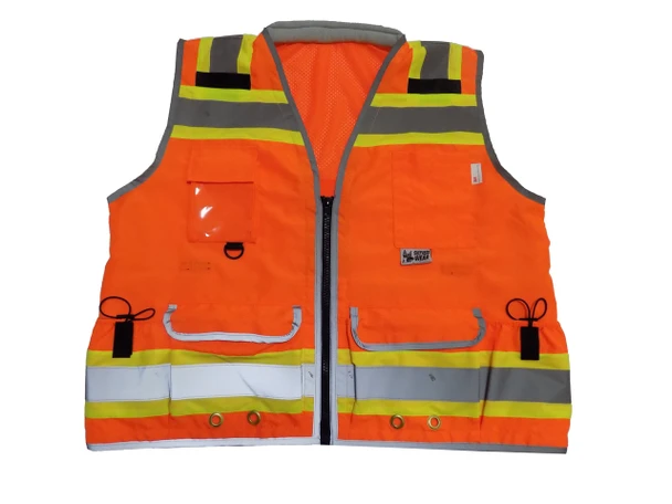 Shepherd Wear Heavy Duty Safety Vest HDV2016 - ANSI Class 2