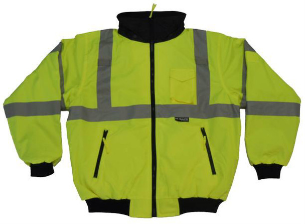 ANSI CLASS 3 SAFETY BOMBER JACKET