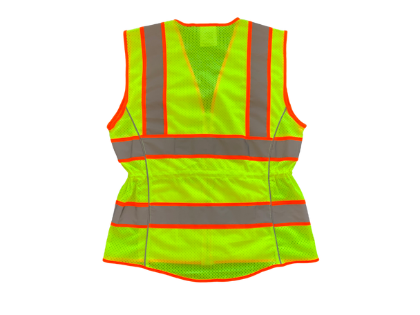 ANSI CLASS 2 LADIES CONTOURED SAFETY VEST