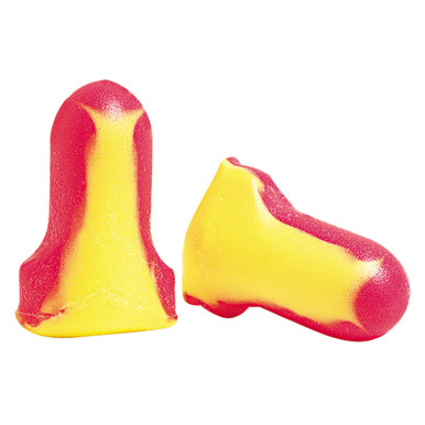 Howard Leight LL-1 Laser Lite Disposable Uncorded Foam Earplugs Pink/Yellow Pack of 200 Polyurethane Foam One Size 