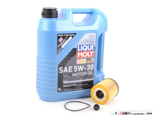 MINI Liqui Moly 5w-30 Oil Service Kit Gen 1 - With ECS Magnetic Drain Plug