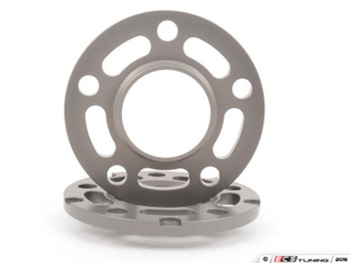 10mm Wheel Spacers - Silver (Pair)