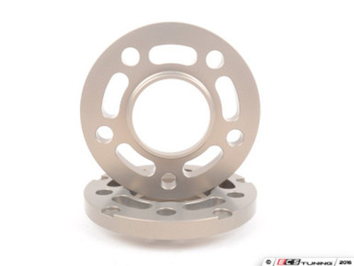 12.5mm Big Pad Wheel Spacers - Silver (Pair)