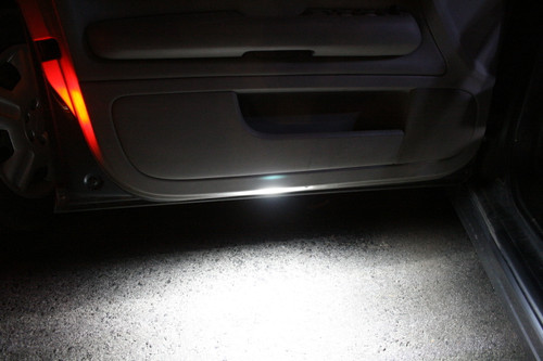 LED Door Warning Light Housing - Pair - Audi