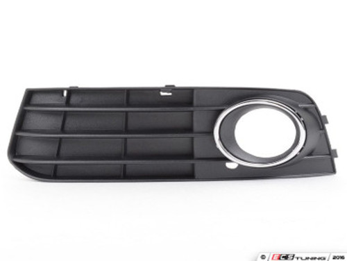 Fog Light Grille - Satin Black - Left