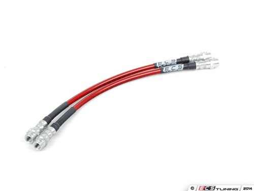 Front Exact-Fit Stainless Steel Brake Lines | ES250186