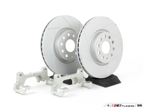 Front Big Brake Kit - Slotted Rotors (312x25)