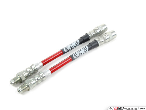 Exact-Fit Stainless Steel Brake Lines - Front | ES1848495