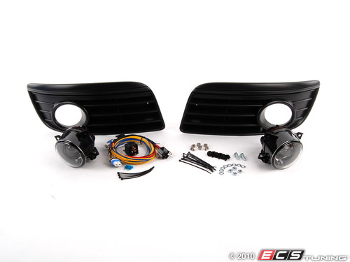 Fog Light Conversion Kit - ZiZa Brand Projector With Golf GT Grills