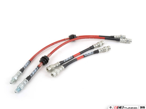 Exact-Fit Stainless Steel Brake Lines - Kit | ES2594843