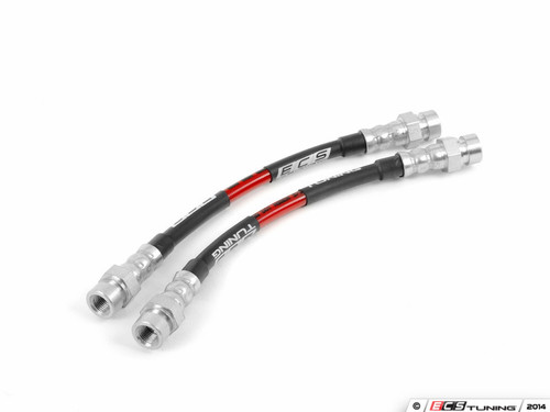Exact-Fit Stainless Steel Brake Lines - Rear | ES2594450