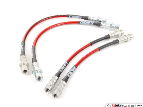 964 Widebody Exact-Fit Stainless Steel Brake Lines - Kit