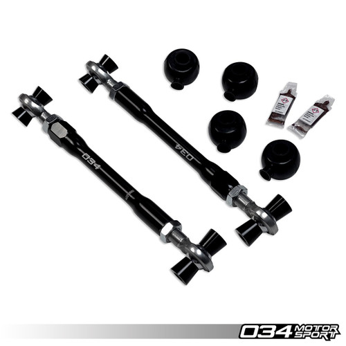 MOTORSPORT ADJUSTABLE REAR TOE LINKS, VOLKSWAGEN & AUDI PQ35 AND MQB EVO