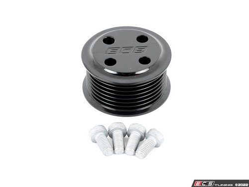 Audi Late 3.0T Performance Supercharger Pulley - 57.6mm - Bolt On