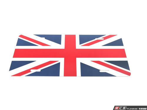 Marque Plate - Union Jack - Priced Each
