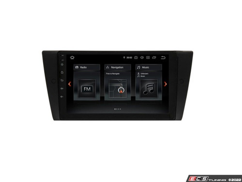 Android Touchscreen Head Unit - 9" Screen Without Buttons