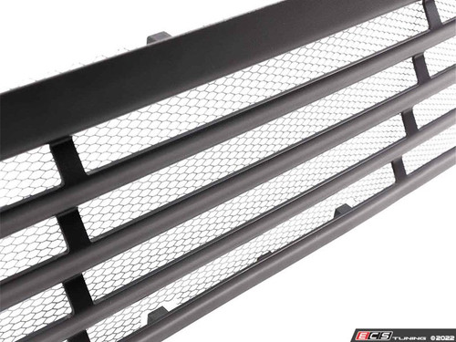 Louvered Rear Decklid Grille - Silver Screen