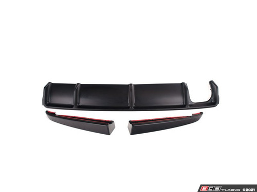 E36 M3 Turner Motorsport ABS Diffuser - Matte Black