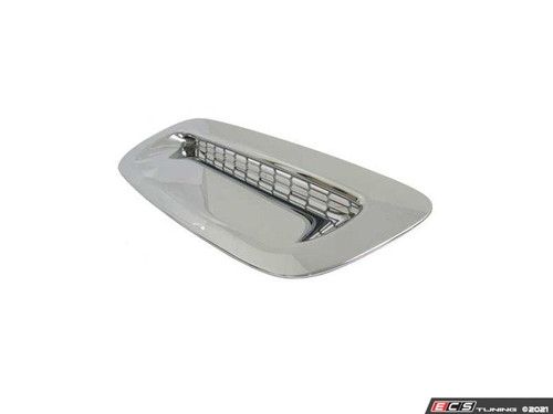 ECS Chrome Hood Scoop - Cover