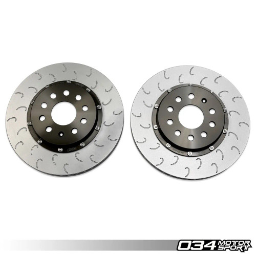 2-Piece Floating Rear Brake Rotor 310mm Upgrade for MQB and MQB EVO VW & Audi