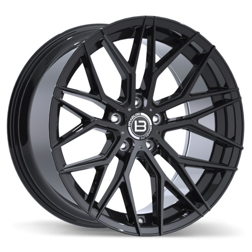 BR10 19x9.5 5x114.3mm +25 63.4mm | Gloss Black Finish