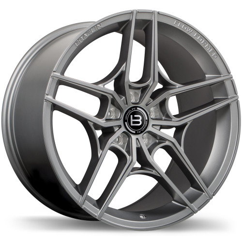 BR12 19x10.5 5x114.3mm +35 67.1mm | Satin Charcoal Finish